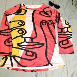 Long Sleeve print shirt